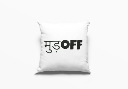 Mood Off- Printed Pillow Covers For Bollywood Lovers(Pack Of Two)