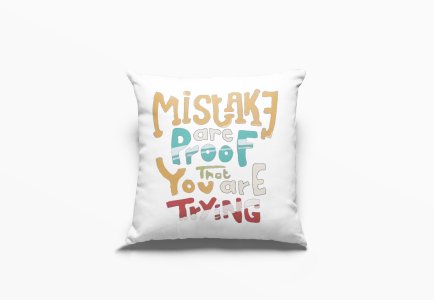 Mistek Are Proof That You're Trying- Printed Pillow Covers For  Bollywood Lovers(Pack Of Two)