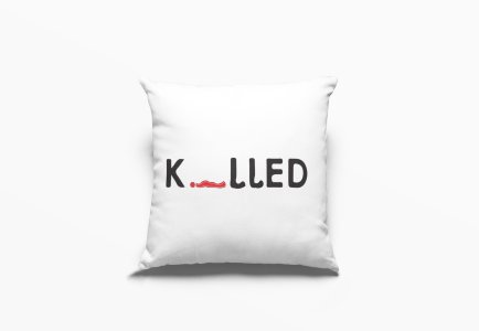 Killed- Printed Pillow Covers For Bollywood Lovers(Pack Of Two)