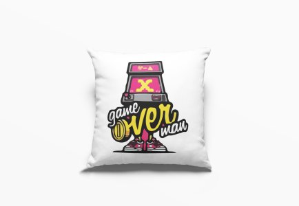 Game Over Man - Printed Pillow Covers For Bollywood Lovers(Pack Of Two)
