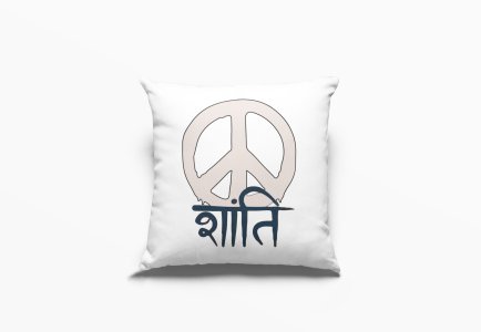 Shanti - Printed Pillow Covers For Bollywood Lovers(Pack Of Two)