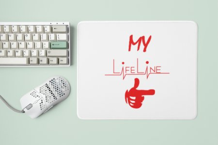 Lifeline - Designable Printed Mousepads(20cm x 18cm)