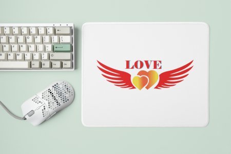 Hearts with Wings - Designable Printed Mousepads(20cm x 18cm)