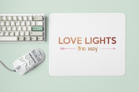 Love Lights The Way - Designable Printed Mousepads(20cm x 18cm)