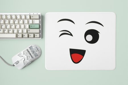 Emoji Face - Designable Printed Mousepads(20cm x 18cm)