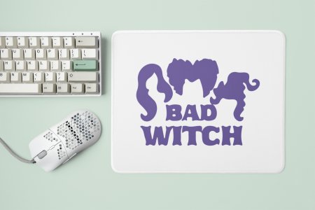 Bad Witch -Violet -Halloween Theme Mousepads