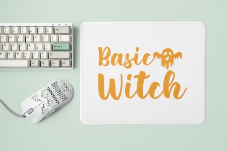 Basic Witch -Brown-Halloween Theme Mousepads