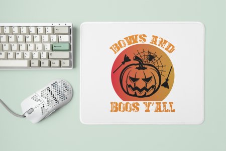 Bows and -Halloween Theme Mousepads