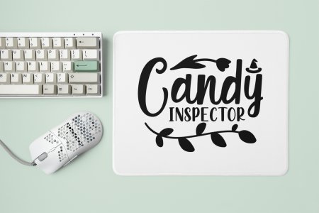 Candy in inspector, Tulip -Halloween Theme Mousepads