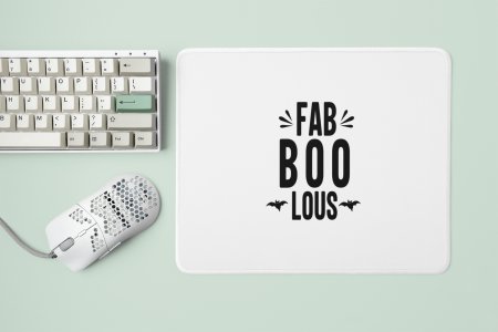 Fab boo lous, 2 bats-Halloween Theme Mousepads