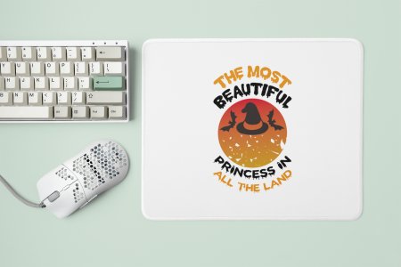 The Most Beautiful Princess-Halloween Theme Mousepads