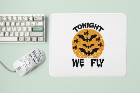 To Night We Fly-Halloween Theme Mousepads