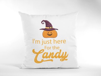 I'm just here -Halloween Theme Pillow Covers (Pack Of 2)