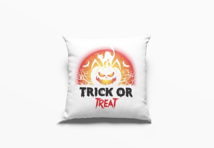 Trick Or Treat-Halloween Theme Pillow Covers (Pack Of 2)