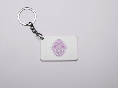 Outlams -Printed Acrylic Keychains(Pack Of 2)