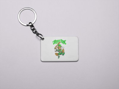 Home Run -Printed Acrylic Keychains(Pack Of 2)