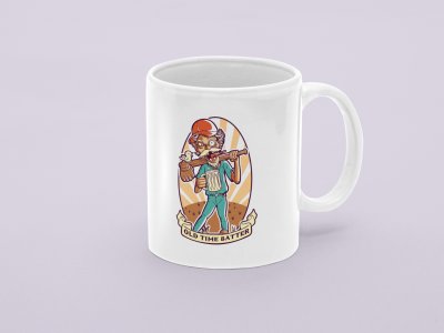 Old Time Batter-Printed Coffee Mugs