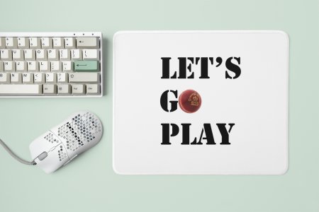 Let's Go Play - Designable Printed Mousepads(20cm x 18cm)