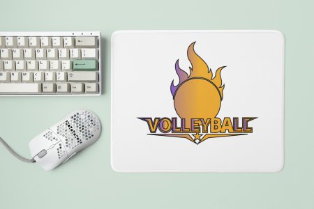 Volleyball- Designable Printed Mousepads(20cm x 18cm)