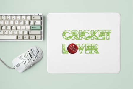 Cricket Lover- Designable Printed Mousepads(20cm x 18cm)
