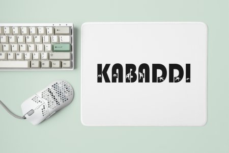 Kabaddi - Designable Printed Mousepads(20cm x 18cm)