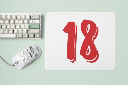 18- Designable Printed Mousepads(20cm x 18cm)