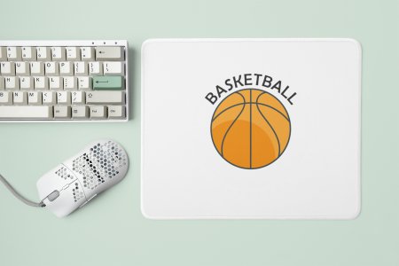 Basketball Text- Designable Printed Mousepads(20cm x 18cm)