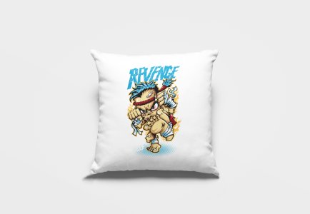 Revenge-Printed Pillow Covers(Pack Of 2)
