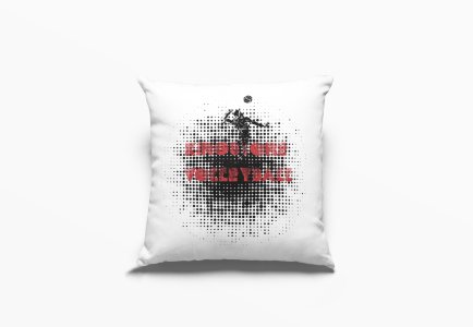 Kingstone Volleyball -Printed Pillow Covers (Pack Of 2)