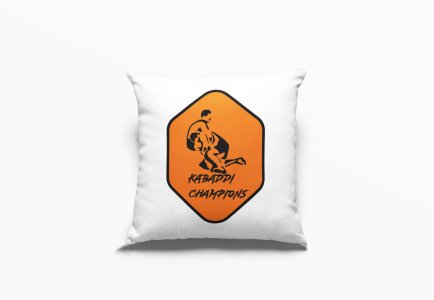 Kabaddi Champions -Printed Pillow Covers (Pack Of 2)