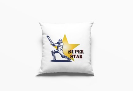 Super Star Player -Printed Pillow Covers (Pack Of 2)