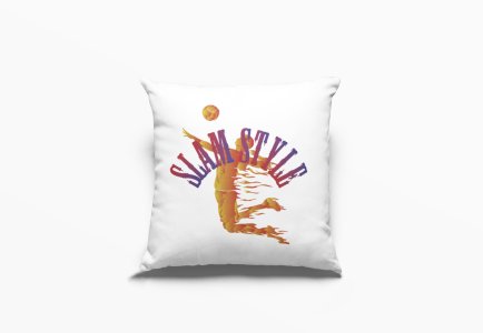 Slam Style -Printed Pillow Covers (Pack Of 2)