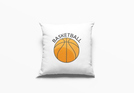 Basketball Text -Printed Pillow Covers (Pack Of 2)