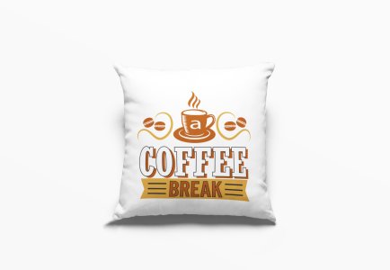 A Coffee Break -Printed Pillow Covers(Pack Of 2)