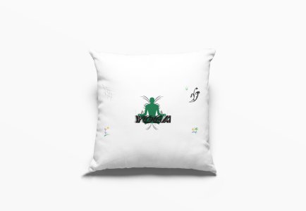 yoga -Printed Pillow Covers(Pack Of 2)