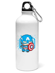 Captain America - Printed Sipper Bottles For Animation Lovers