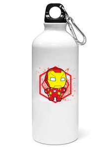 Baby Iron man standing - Printed Sipper Bottles For Animation Lovers