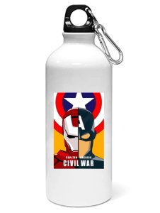 Civil War - Printed Sipper Bottles For Animation Lovers