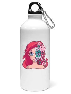 Ariel face - Printed Sipper Bottles For Animation Lovers