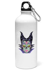 Maleficent tattooed face - Printed Sipper Bottles For Animation Lovers