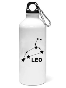 Leo stars - Zodiac Sign Printed Sipper Bottles For Astrology Lovers