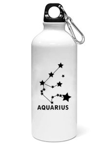 Aquarius stars - Zodiac Sign Printed Sipper Bottles For Astrology Lovers
