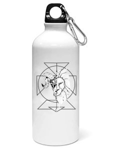 Half Ram, Half lion, - Zodiac Sign Printed Sipper Bottles For Astrology Lovers
