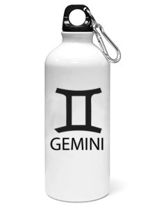 Gemini - Zodiac Sign Printed Sipper Bottles For Astrology Lovers