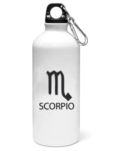 Scorpio - Zodiac Sign Printed Sipper Bottles For Astrology Lovers