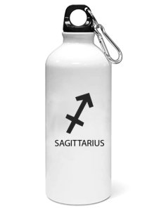 Sagittarius - Zodiac Sign Printed Sipper Bottles For Astrology Lovers