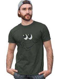 Yummy Emoji T-shirt (Green) - Clothes for Emoji Lovers - Suitable for Fun Events - Foremost Gifting Material for Your Friends and Close Ones