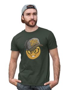 Rabbit Teeth with a Cap Emoji T-shirt (Green) - Clothes for Emoji Lovers - Suitable for Fun Events - Foremost Gifting Material for Your Friends and Close Ones