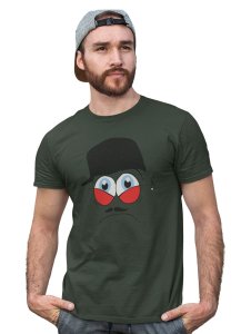 Charlie Chaplin Emoji T-shirt (Green) - Clothes for Emoji Lovers - Suitable for Fun Events - Foremost Gifting Material for Your Friends and Close Ones