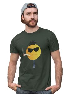 I Am The Boss Emoji T-shirt (Green) - Clothes for Emoji Lovers -Foremost Gifting Material for Your Friends and Close Ones